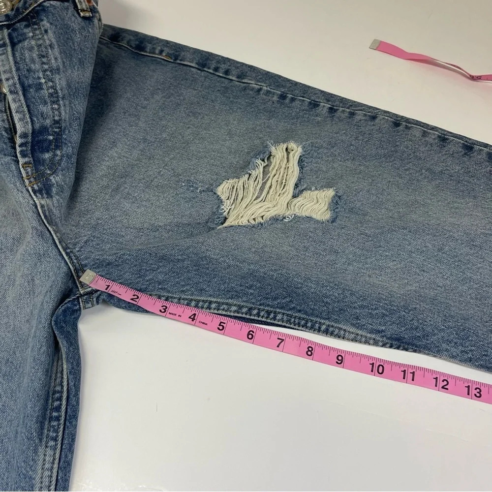 Urban Outfitters BDG Dad Jeans Womens 36 Distressed 32 in inseam Cotton - Picture 13 of 14